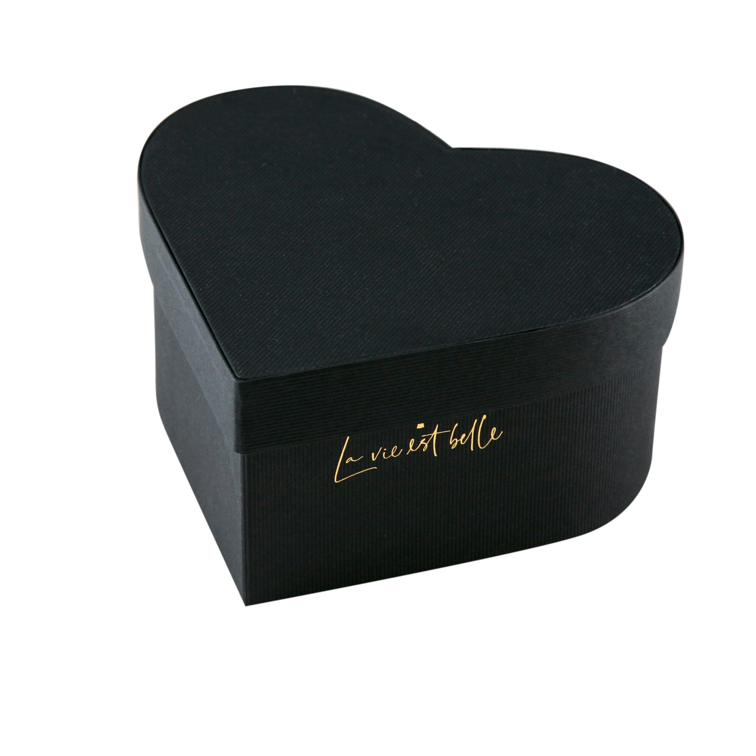 Cardboard Covered Heart Box D105H150 MyGiftBox